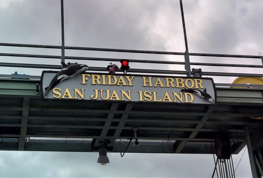 Entering Friday Harbor