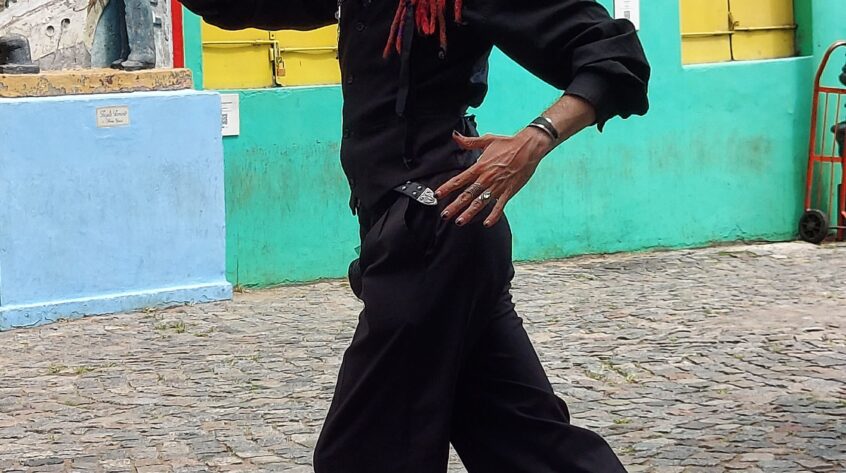 Tango Dancer in La Boca